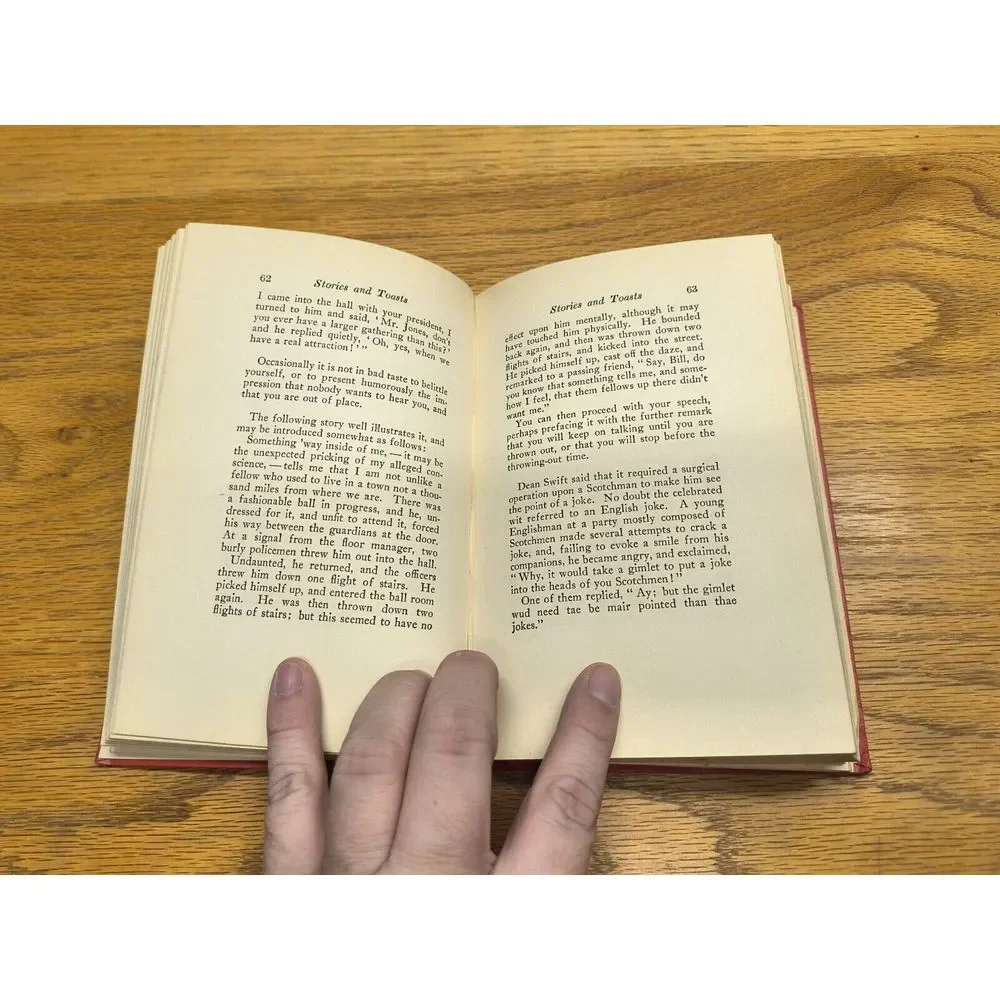 Stories And Toasts For After Dinner Nathaniel C. Fowler Jr. 1st Edition 1914‎